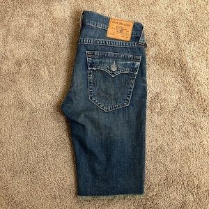 Men’s True Religion “Relaxed Straight” Jean Shorts